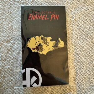 Hunt A Killer Skull Worm Enamel Pin New